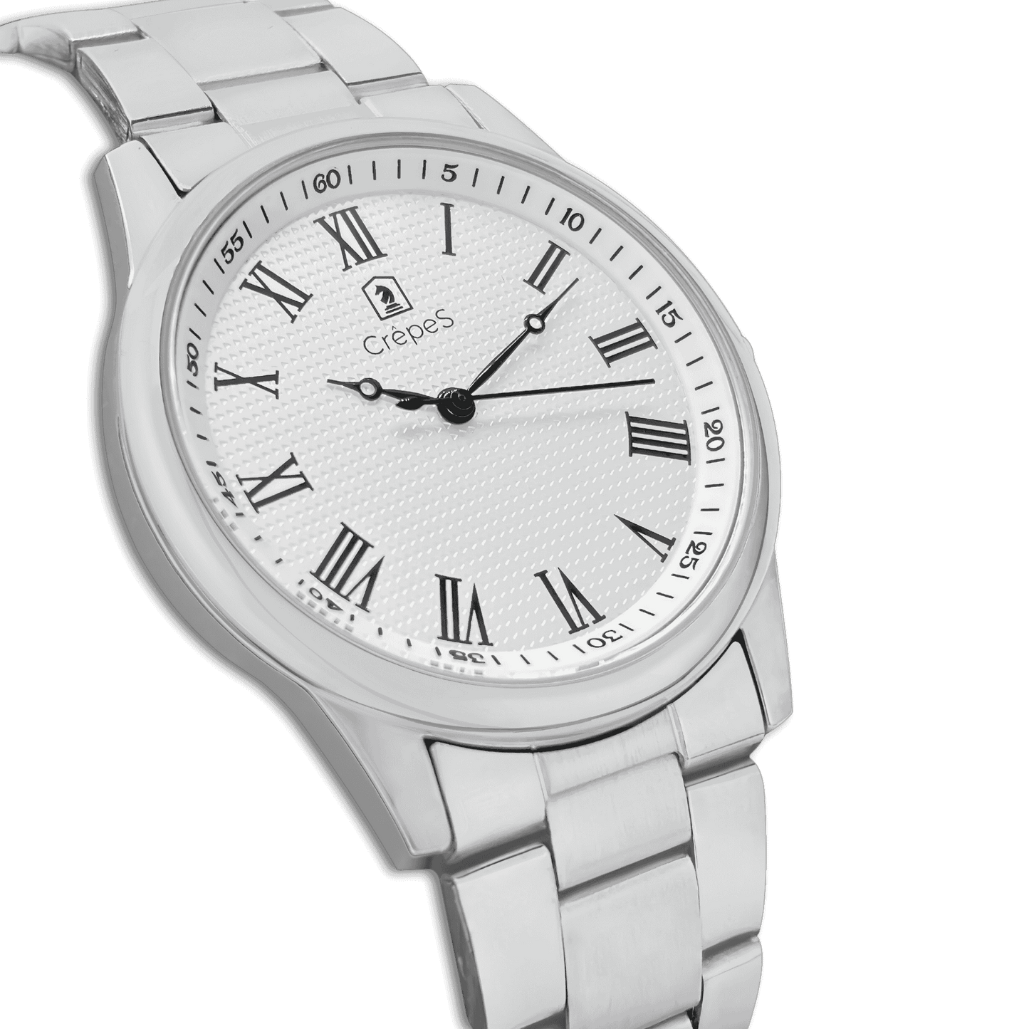 ROMAN KING STAINLESS STEEL STRAP WITH JAPANESE MOVEMENT | MEN