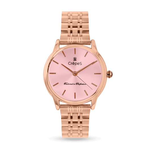 DOME ROSE GOLD STAINLESS STEEL | WOMEN