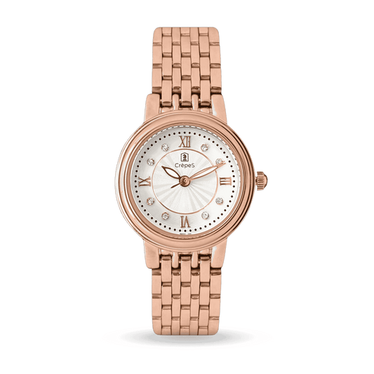 IRIS STAINLESS STEEL STRAP WITH JAPANESE MOVEMENT | WOMEN