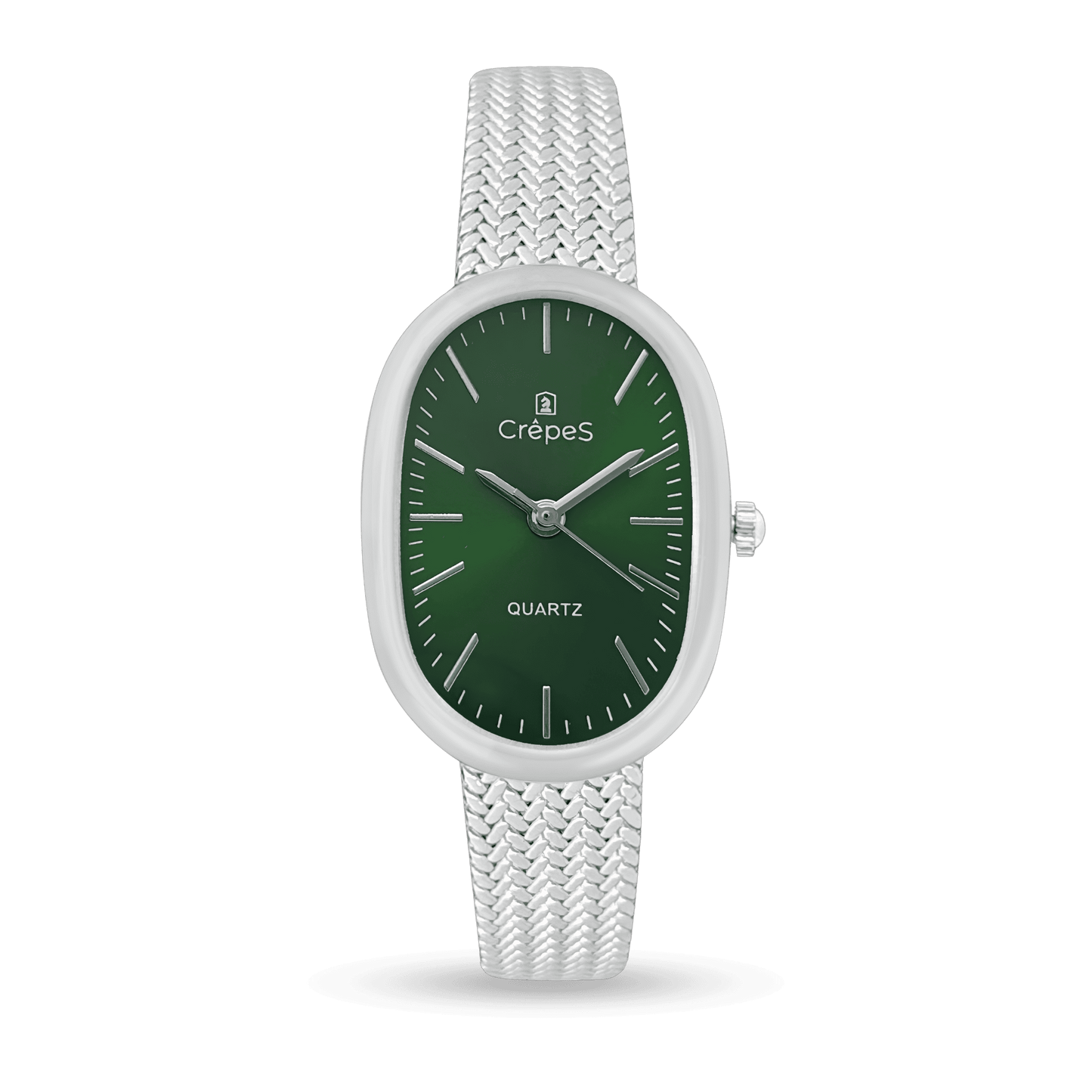 OVAL STAINLESS STEEL WATCH WITH JAPANESE MOVEMENT | WOMEN