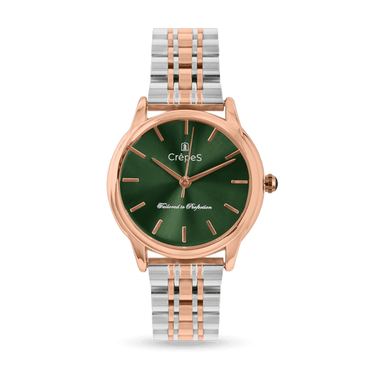 DOME DUO TONE STAINLESS STEEL | WOMEN