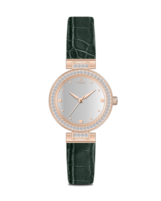 LILY LEATHER STRAP WATCH WITH JAPANESE MOVEMENT | WOMEN
