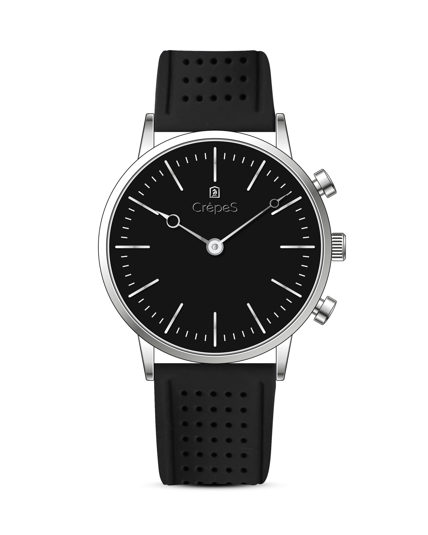 CORPORATE SILICON STRAP WATCH WITH JAPANESE MOVEMENT | MEN