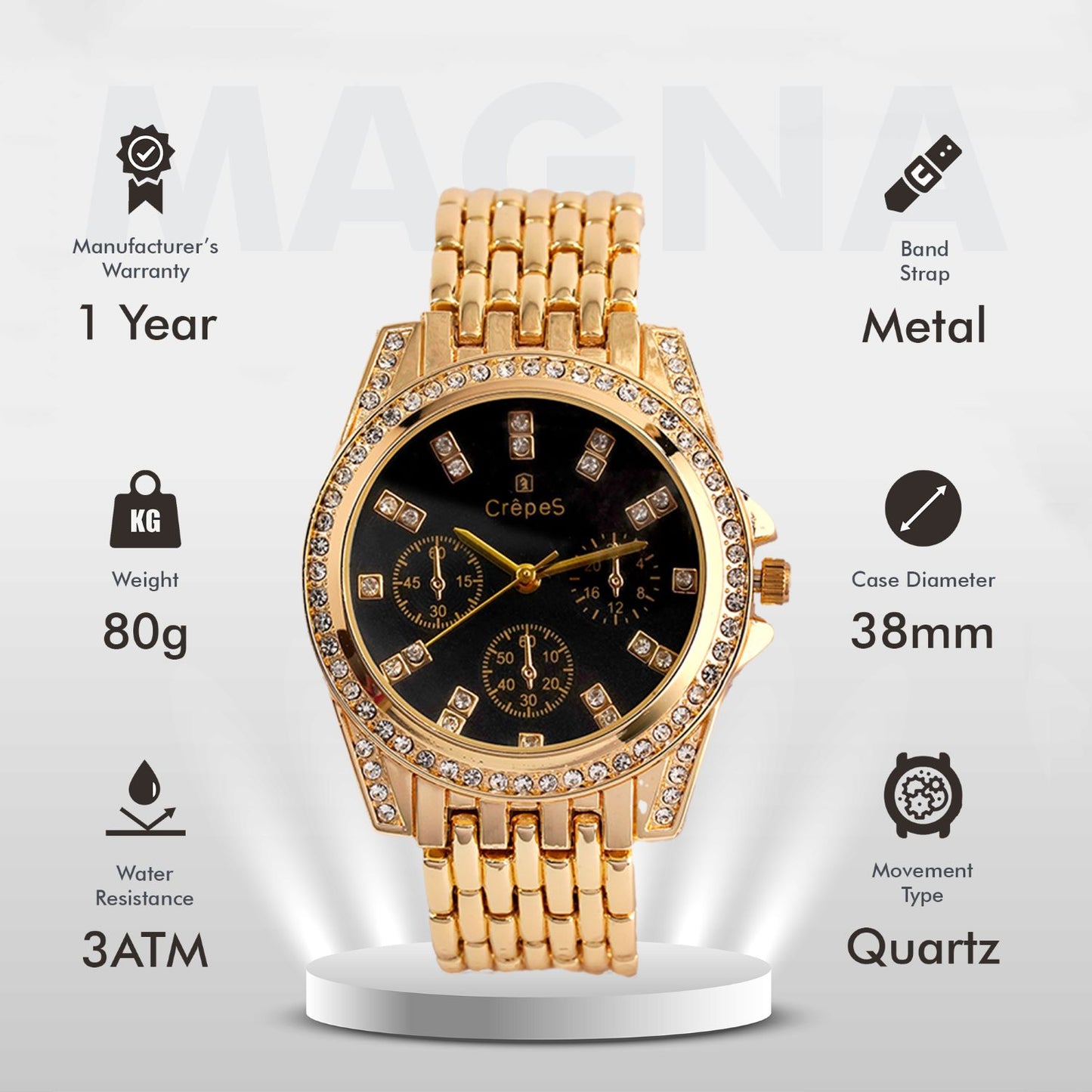 MAGNA STONE GOLD | WOMEN