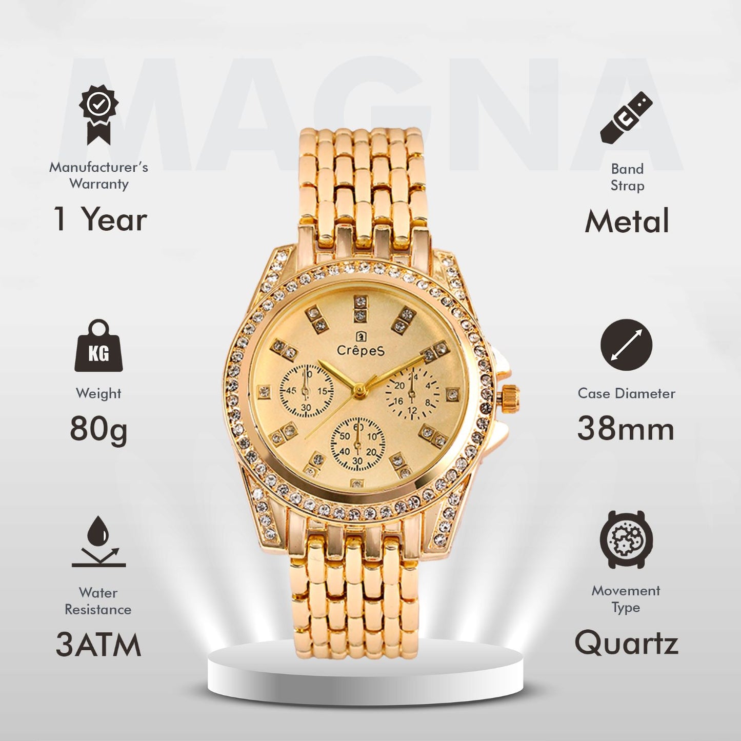 MAGNA STONE GOLD | WOMEN