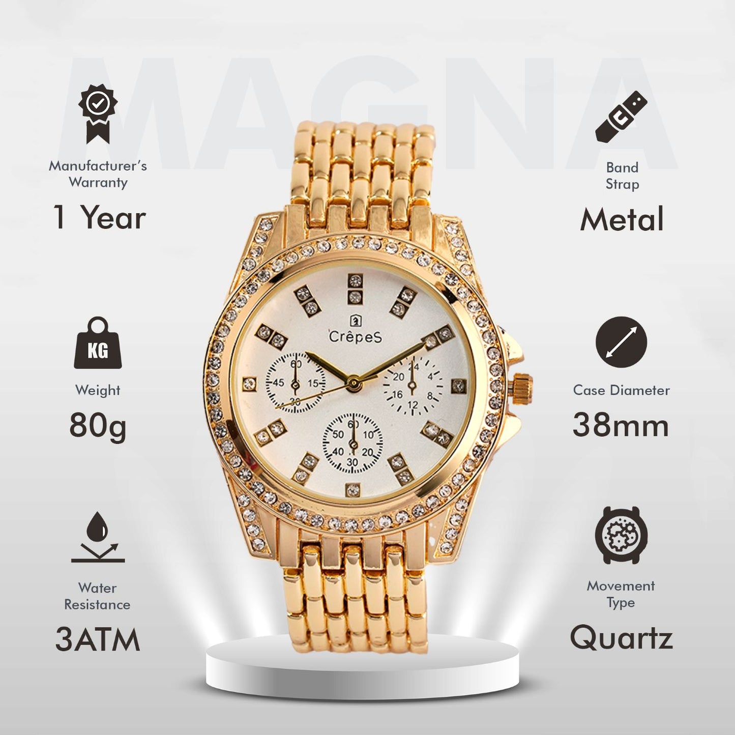 MAGNA STONE GOLD | WOMEN