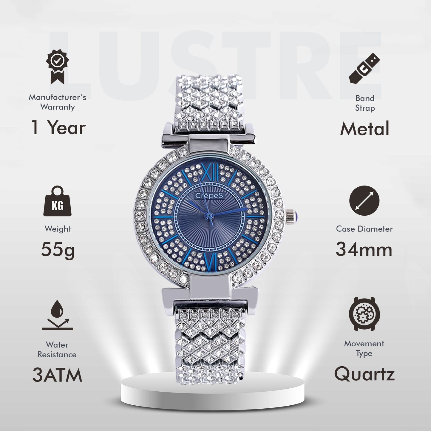 LUSTRE STONE SILVER | WOMEN