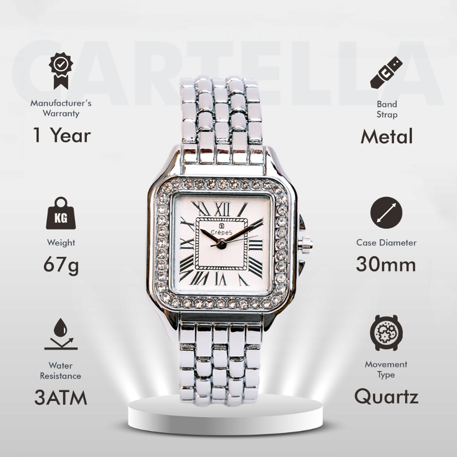 CARTELLA STONE SILVER | WOMEN