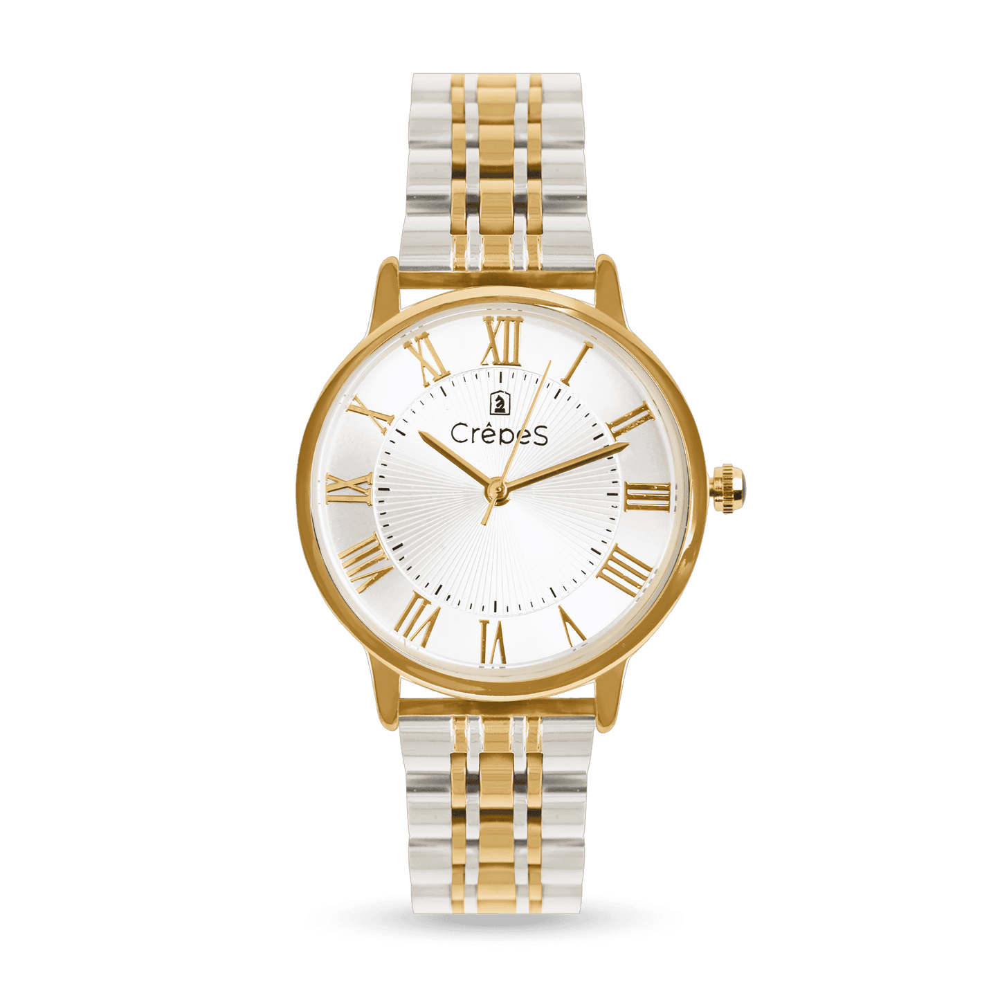 RAY ROMAN DUO TONE-GOLD STAINLESS STEEL | WOMEN