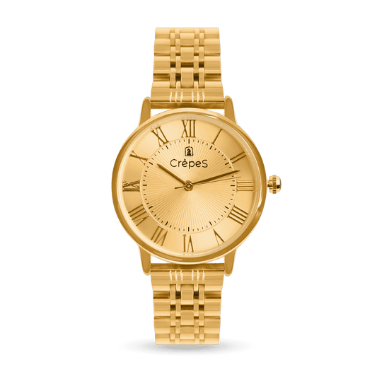 RAY ROMAN GOLD STAINLESS STEEL | WOMEN