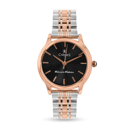 DOME DUO TONE STAINLESS STEEL | WOMEN