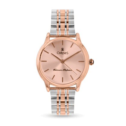 DOME DUO TONE STAINLESS STEEL | WOMEN