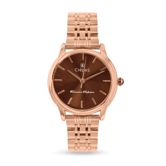 DOME ROSE GOLD STAINLESS STEEL | WOMEN