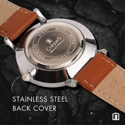 SUMMITSILVER-BROWN BR LEATHER | MEN