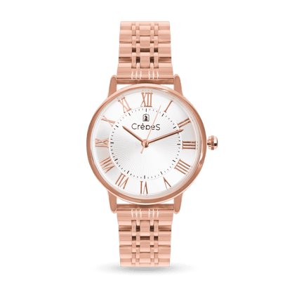 RAY ROMAN ROSE GOLD STAINLESS STEEL | WOMEN