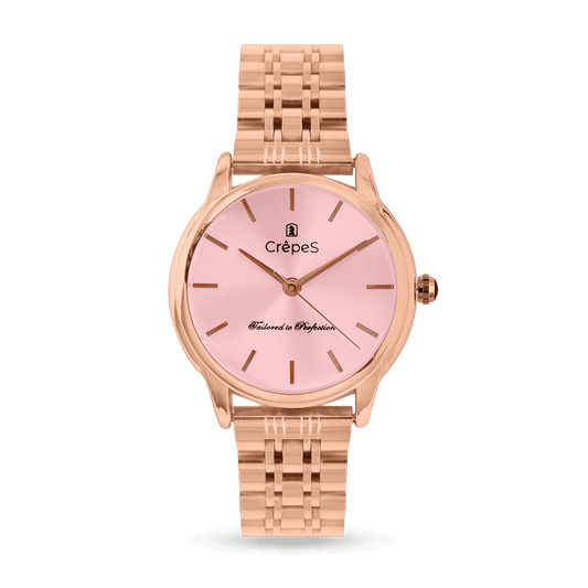 DOME ROSE GOLD STAINLESS STEEL | WOMEN