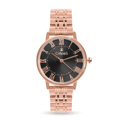 RAY ROMAN ROSE GOLD STAINLESS STEEL | WOMEN