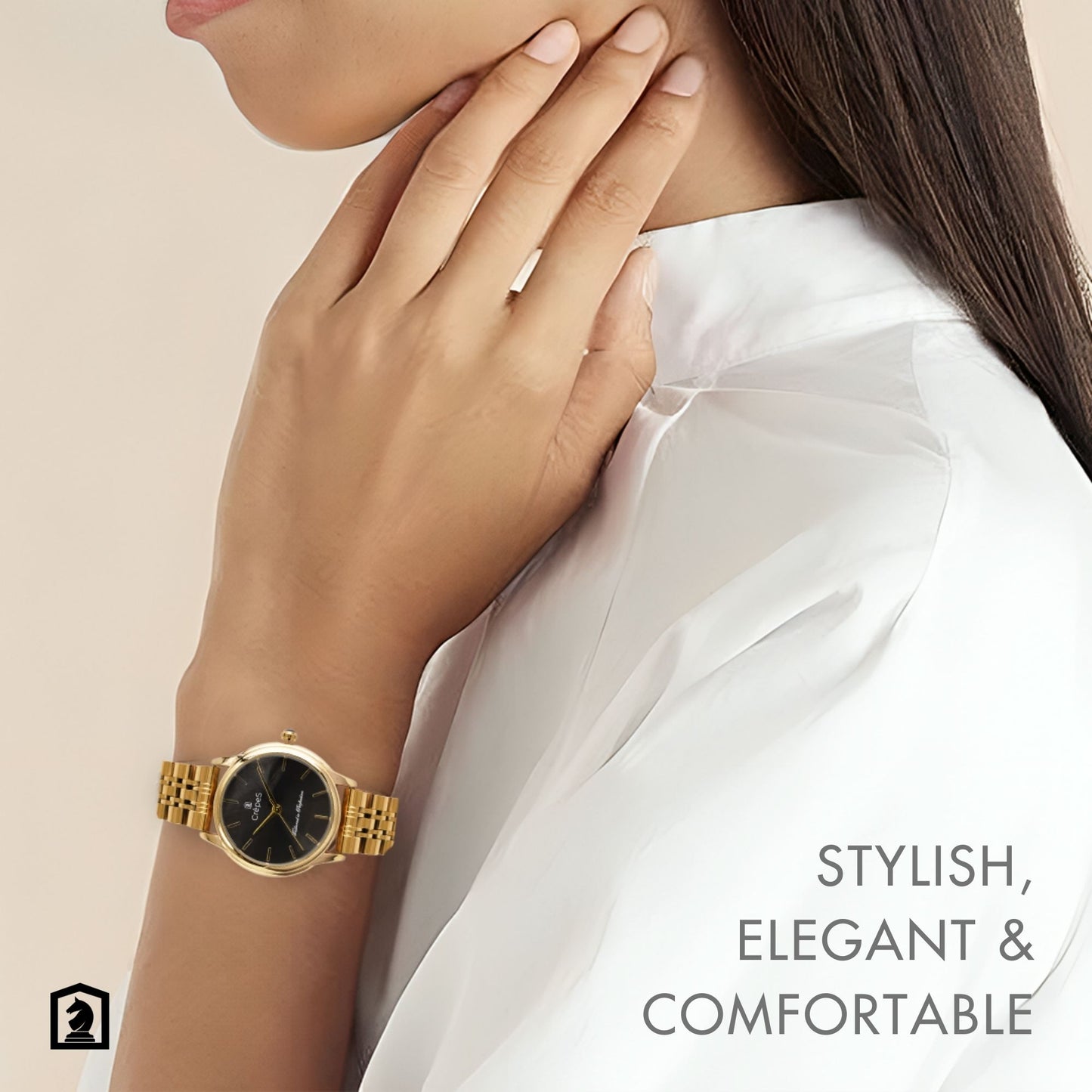 DOME GOLD STAINLESS STEEL | WOMEN