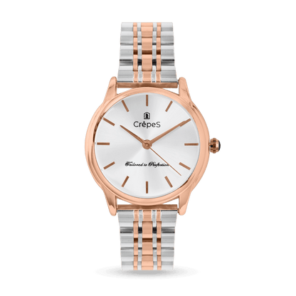 DOME DUO TONE STAINLESS STEEL | WOMEN