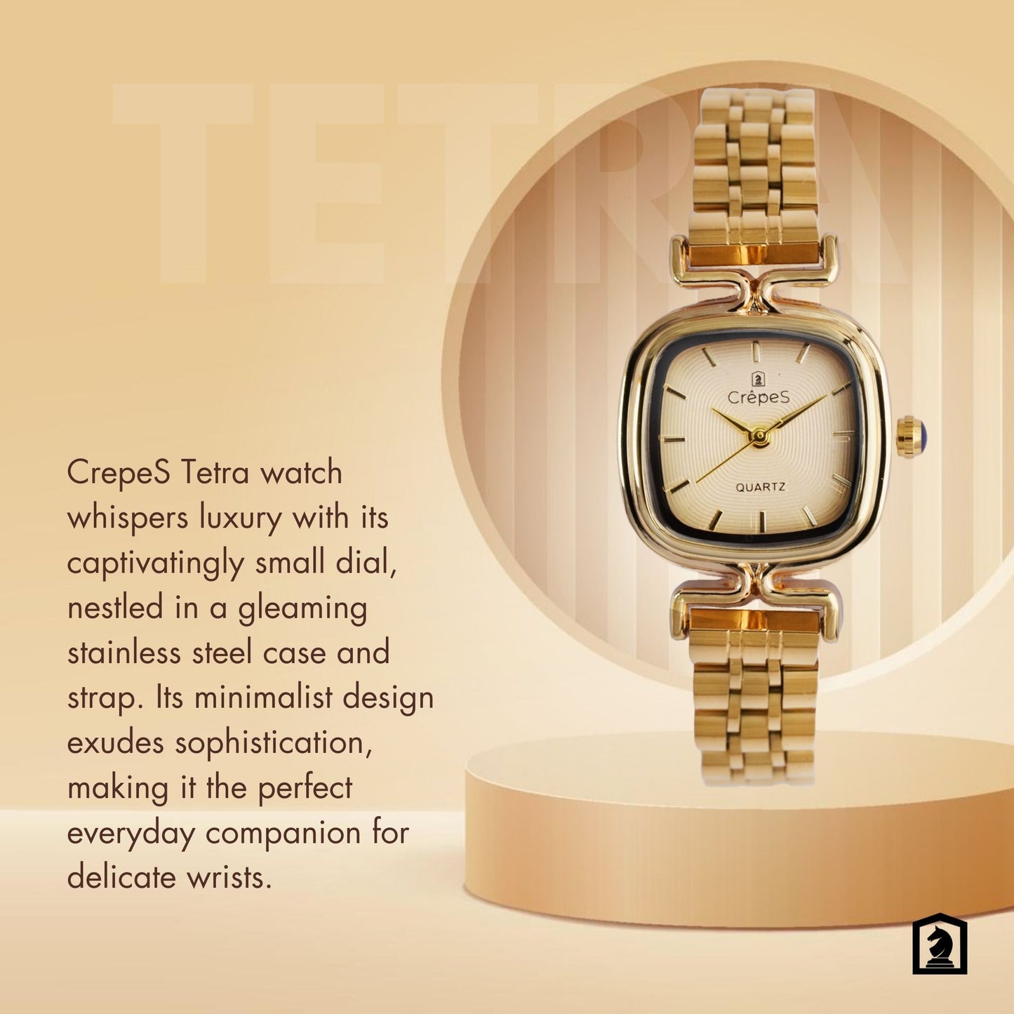 TETRA GOLD STAINLESS STEEL | WOMEN