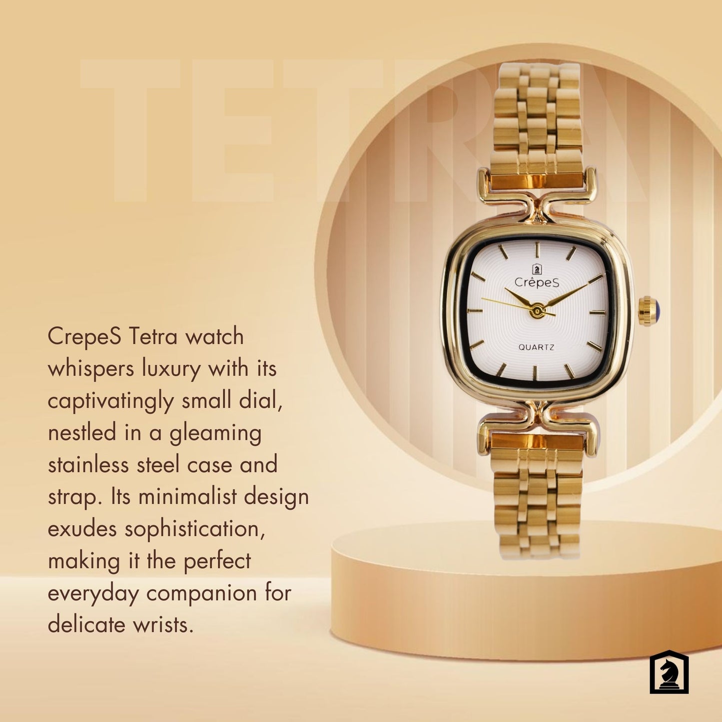 TETRA GOLD STAINLESS STEEL | WOMEN