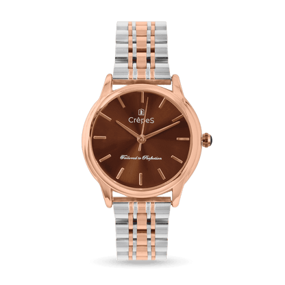 DOME DUO TONE STAINLESS STEEL | WOMEN