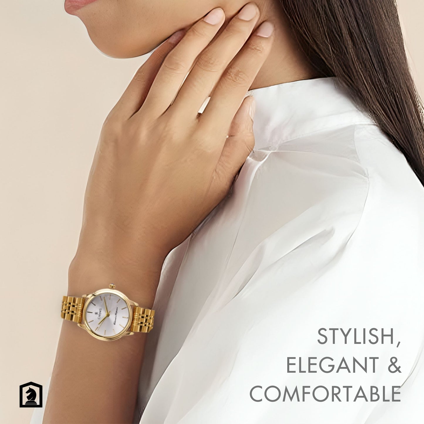 DOME GOLD STAINLESS STEEL | WOMEN