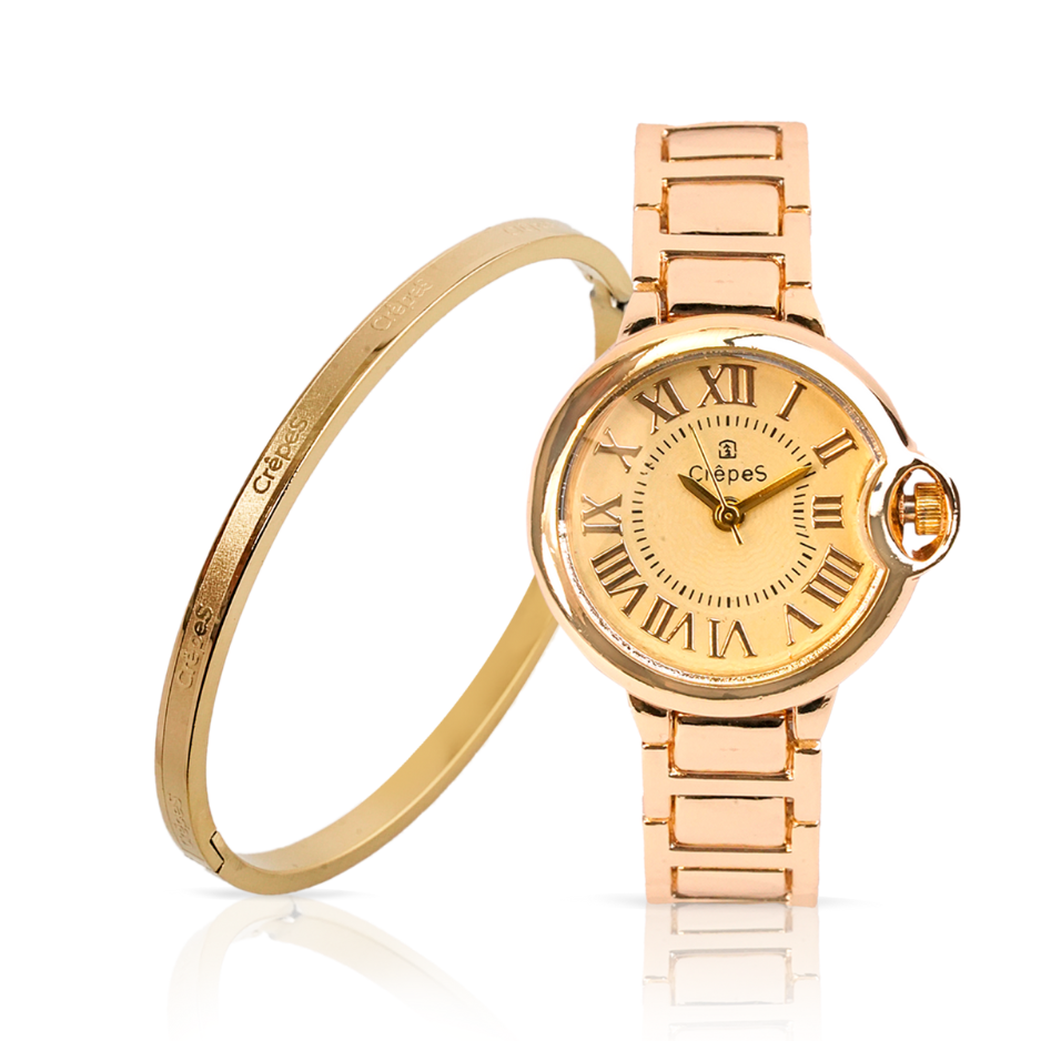 CLASSIC GOLD & SIGNATURE BRACELET GOLD COMBO | WOMEN