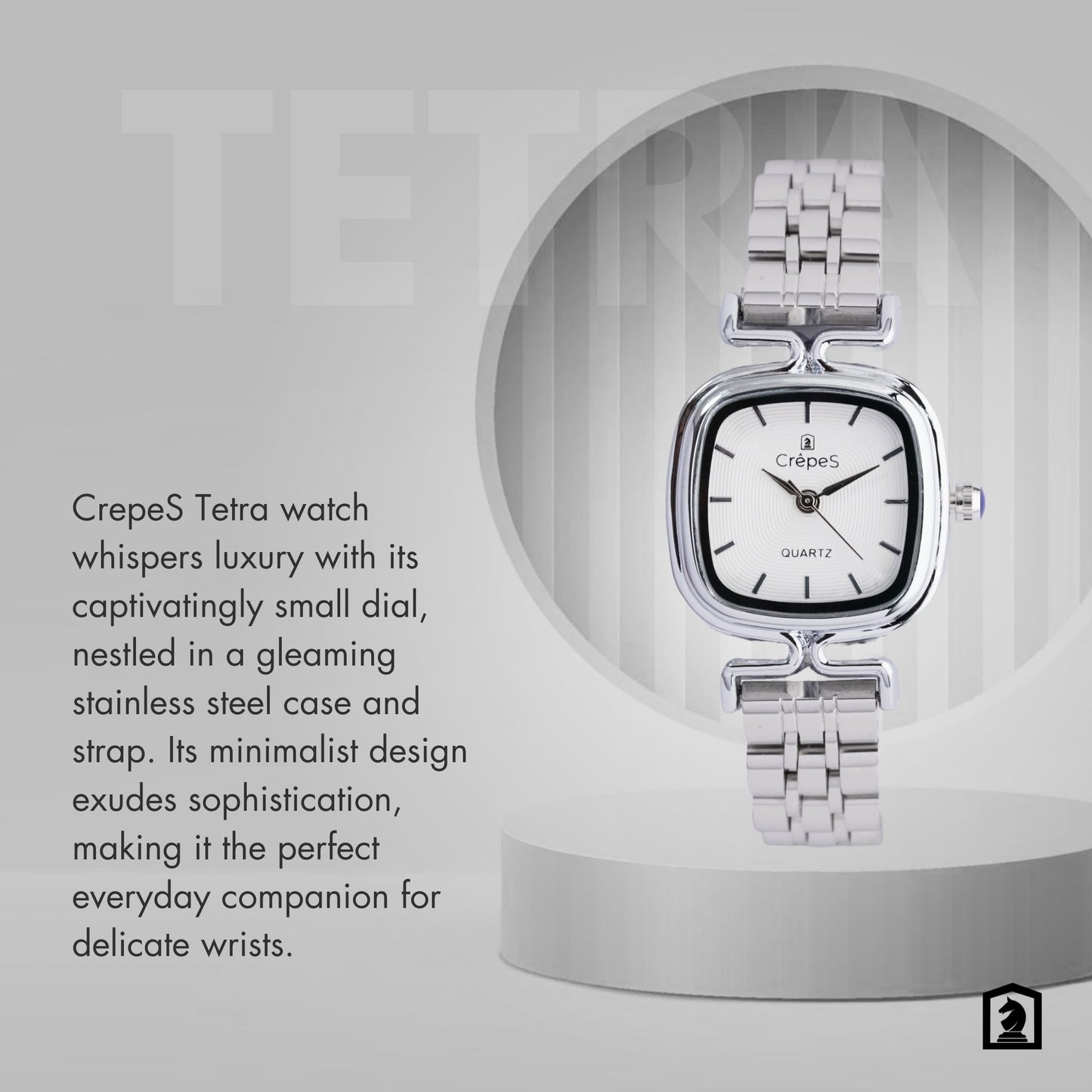 TETRA SILVER STAINLESS STEEL | WOMEN