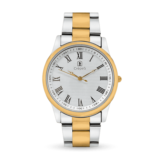 ROMAN KING STAINLESS STEEL STRAP WITH JAPANESE MOVEMENT | MEN