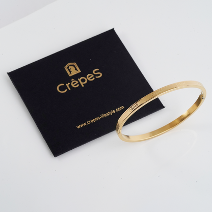 CrepeS Signature Gold - SS Bracelet | Women