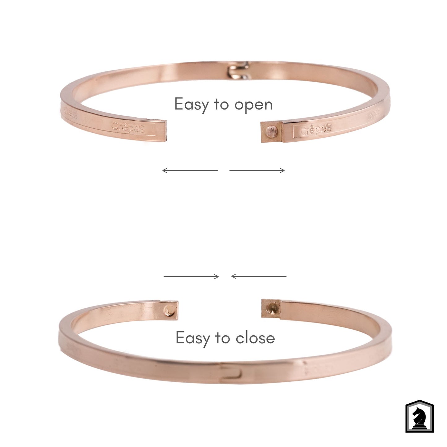 CrepeS Signature Rose Gold - SS Bracelet | Women