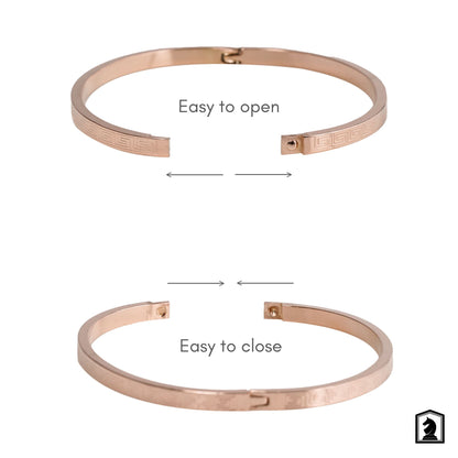 CrepeS Verce Rose Gold - SS Bracelet | Women