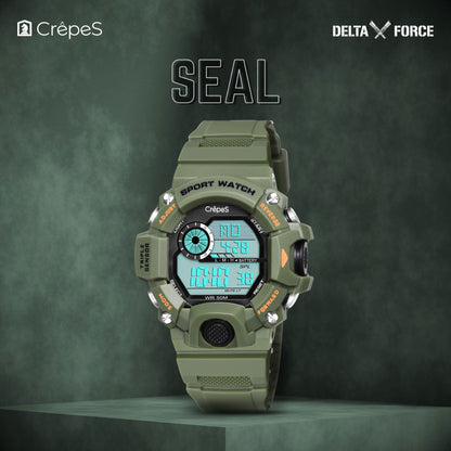 DELTA FORCE SEAL DIGITAL WATCH | MEN