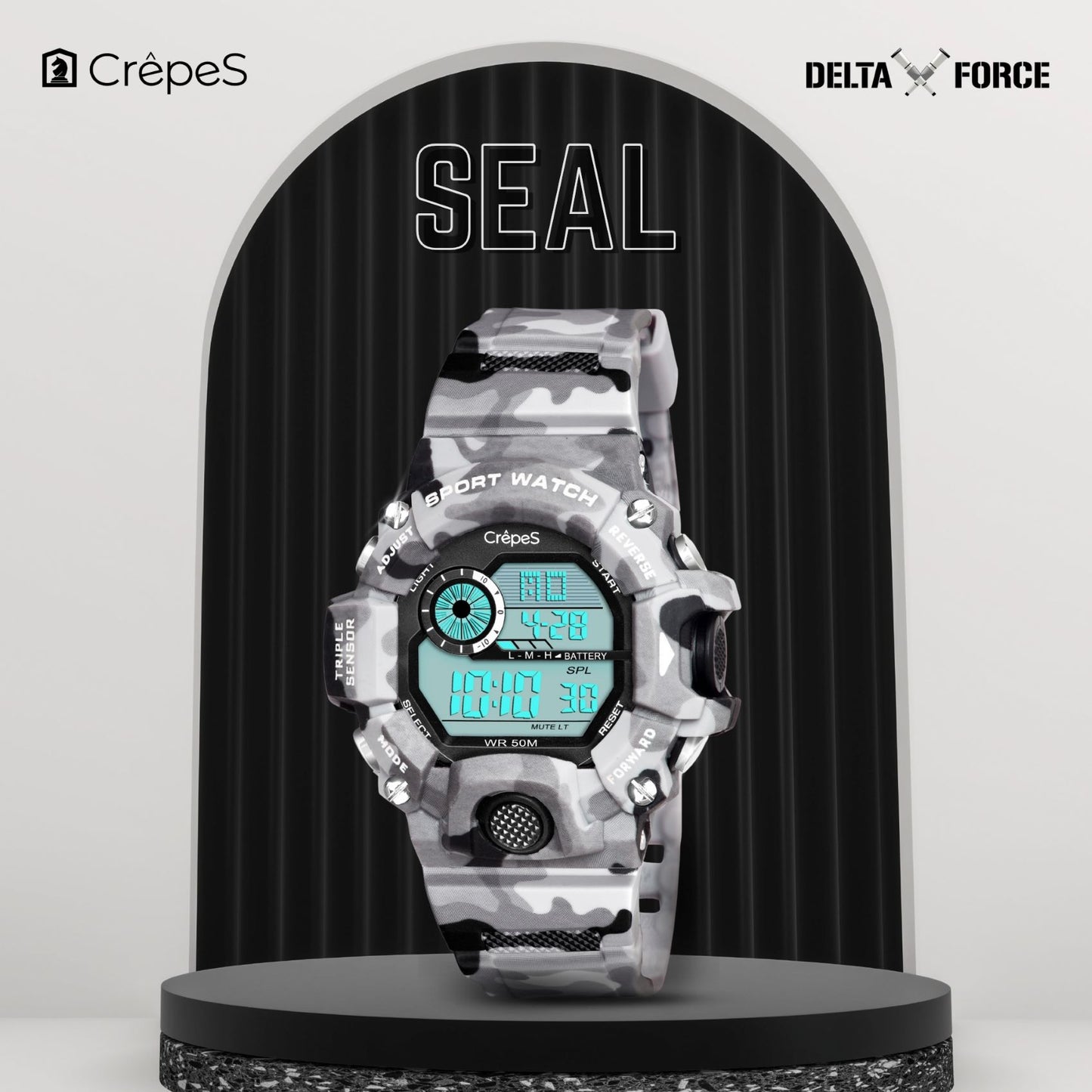 DELTA FORCE SEAL DIGITAL WATCH | MEN