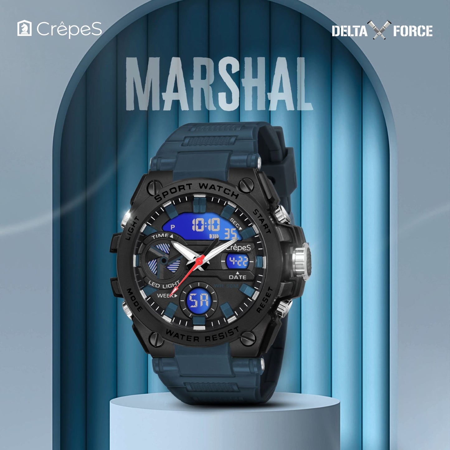 DELTA FORCE MARSHAL DIGITAL WATCH | MEN