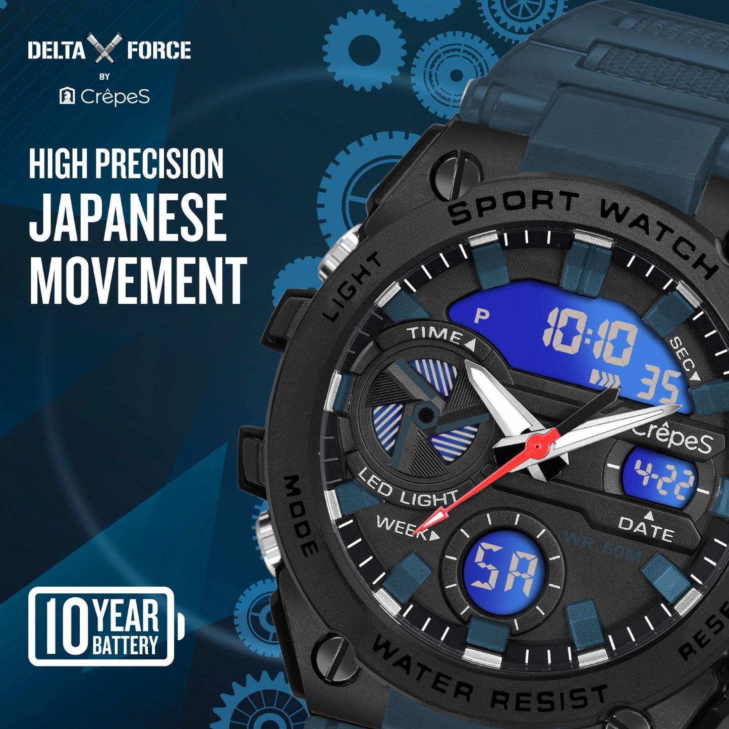 DELTA FORCE MARSHAL DIGITAL WATCH | MEN