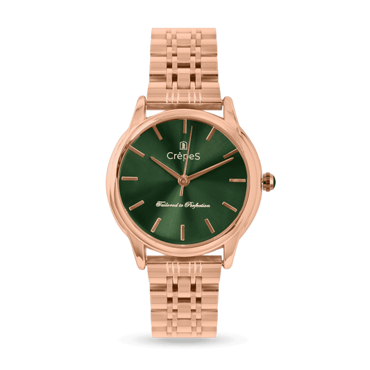 DOME ROSE GOLD STAINLESS STEEL | WOMEN