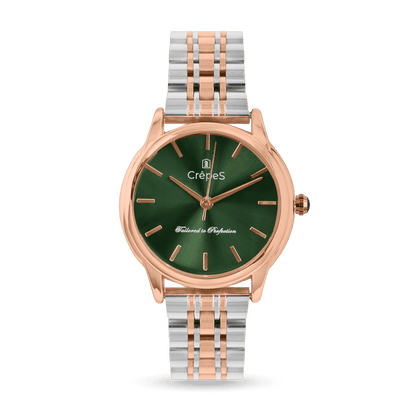 DOME DUO TONE STAINLESS STEEL | WOMEN