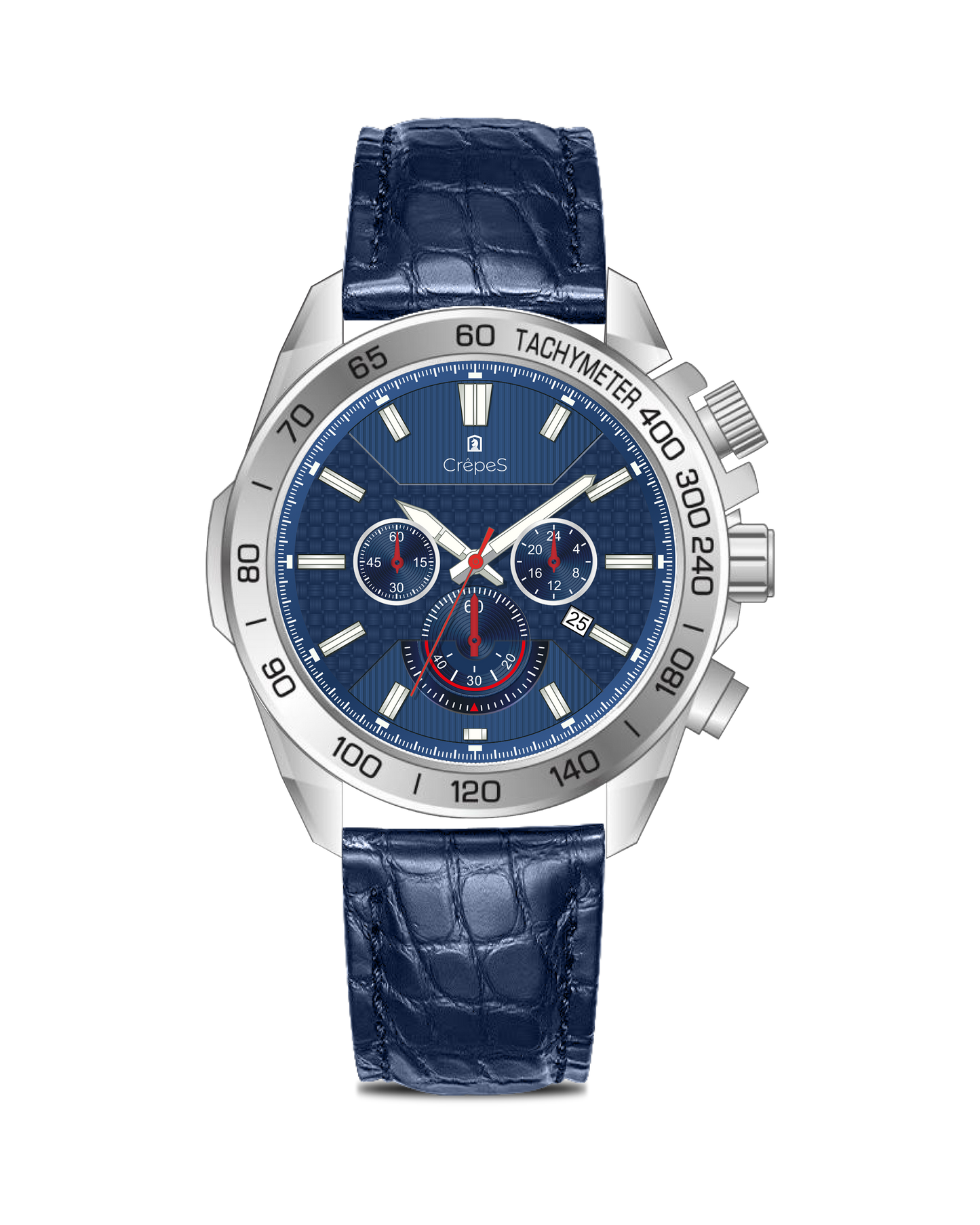 BOLT LEATHER STRAP - CHRONOGRAPH WATCH WITH JAPANESE MOVEMENT | MEN (Copy)