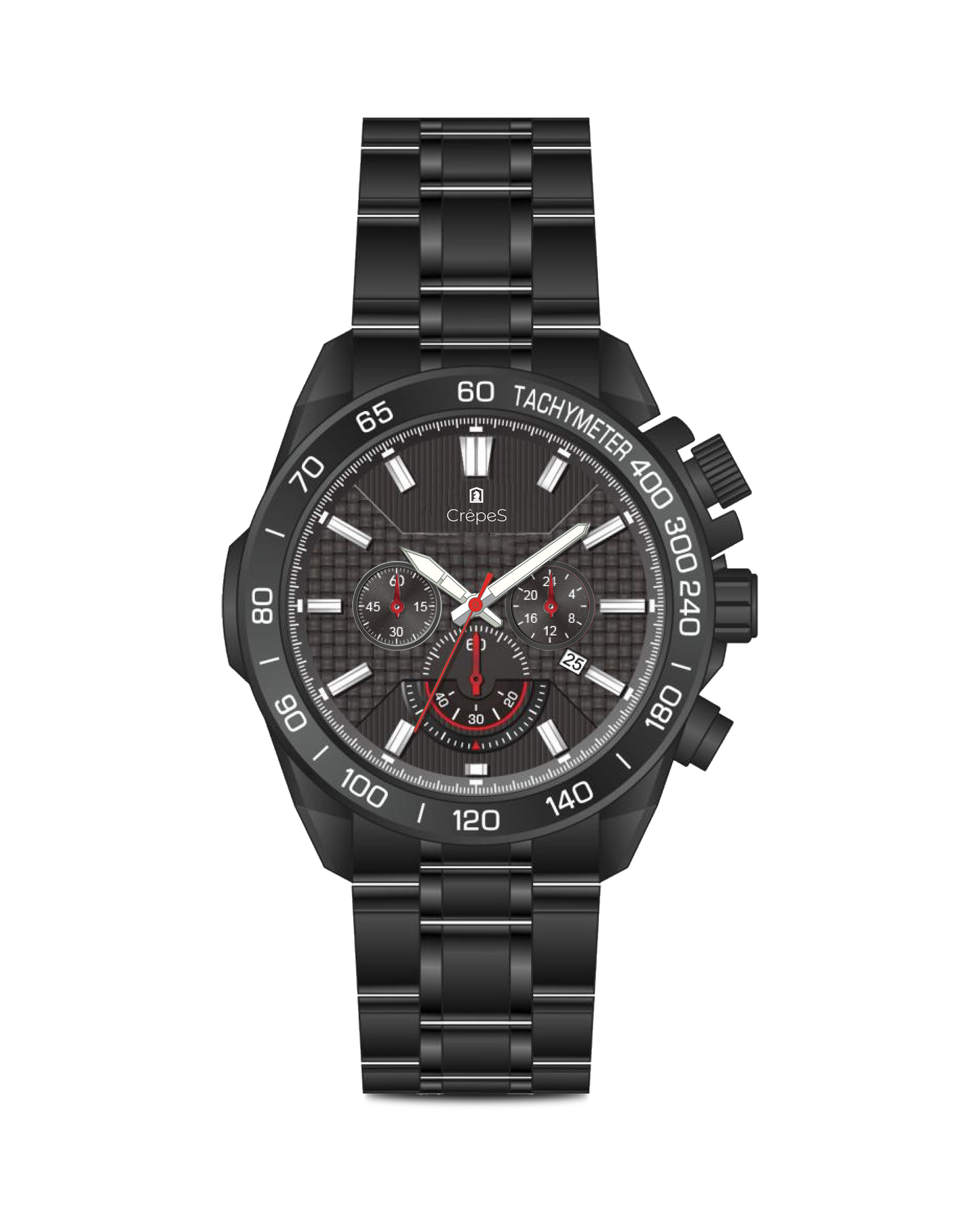 BOLT STAINLESS STEEL STRAP - CHRONOGRAPH WATCH WITH JAPANESE MOVEMENT | MEN