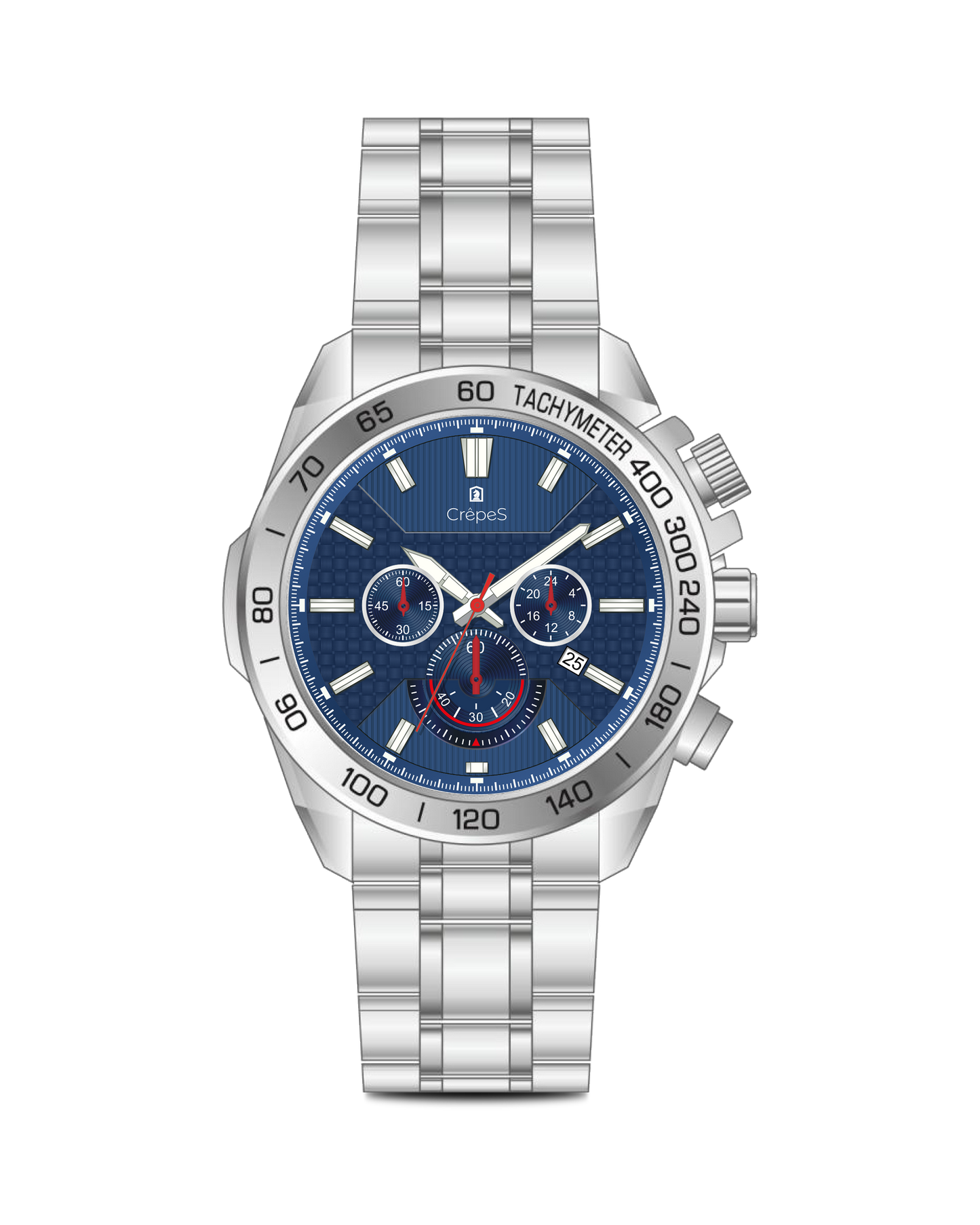 BOLT STAINLESS STEEL STRAP - CHRONOGRAPH WATCH WITH JAPANESE MOVEMENT | MEN