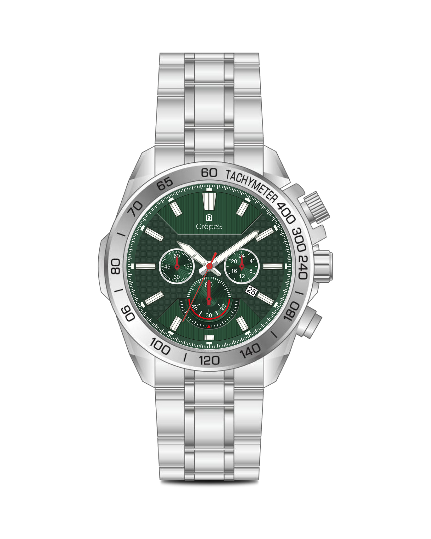 BOLT STAINLESS STEEL STRAP - CHRONOGRAPH WATCH WITH JAPANESE MOVEMENT | MEN