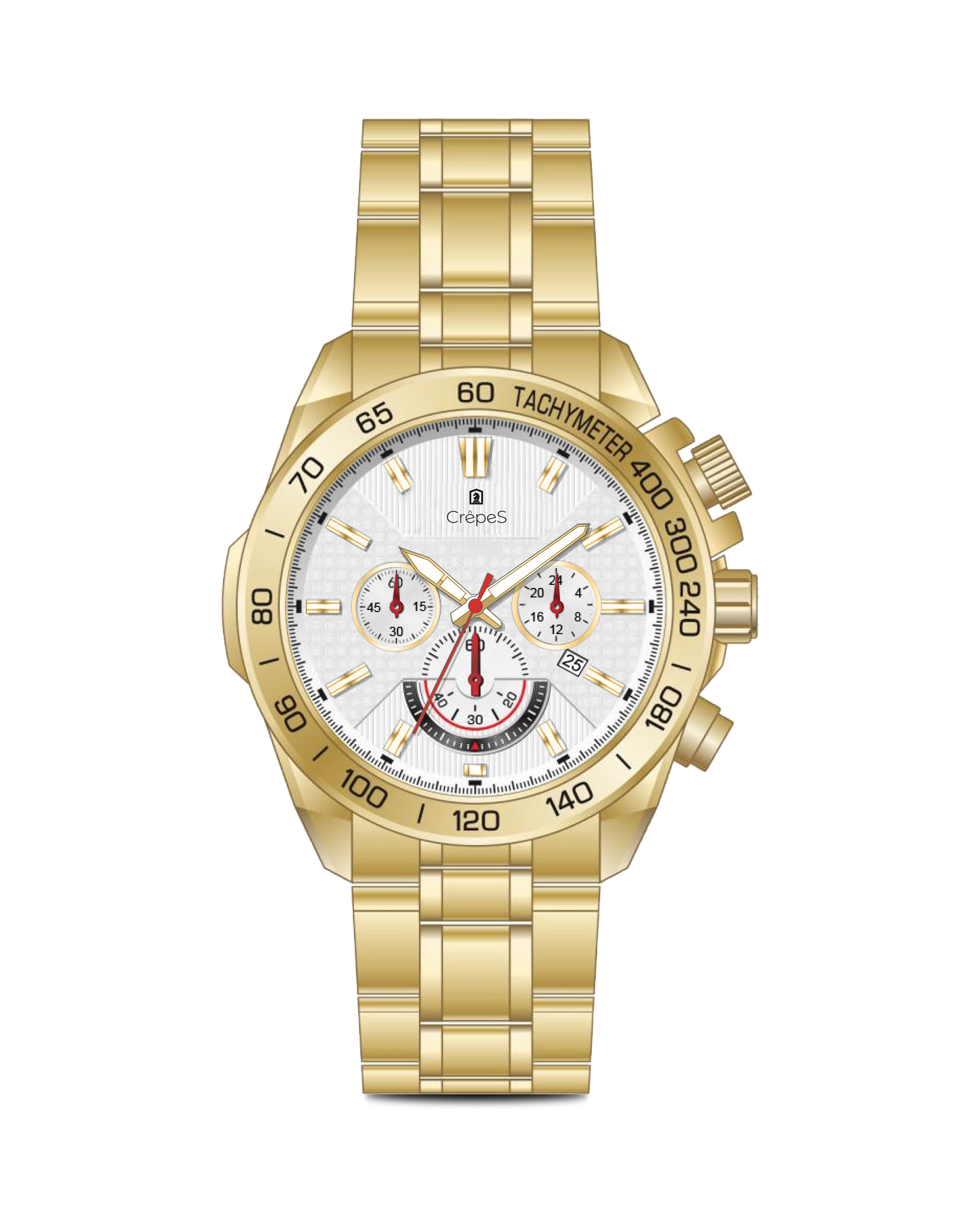 BOLT STAINLESS STEEL STRAP - CHRONOGRAPH WATCH WITH JAPANESE MOVEMENT | MEN