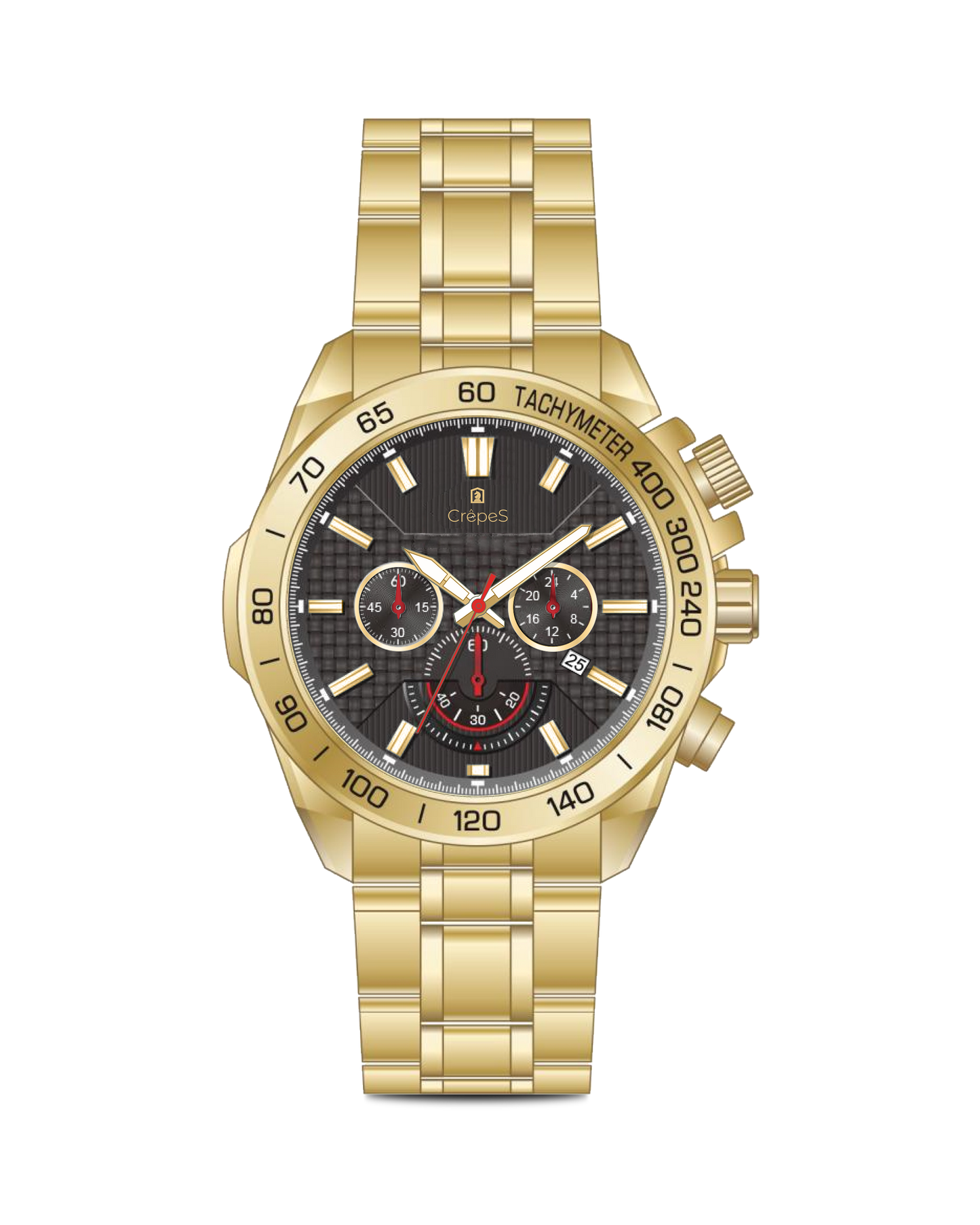 BOLT STAINLESS STEEL STRAP - CHRONOGRAPH WATCH WITH JAPANESE MOVEMENT | MEN