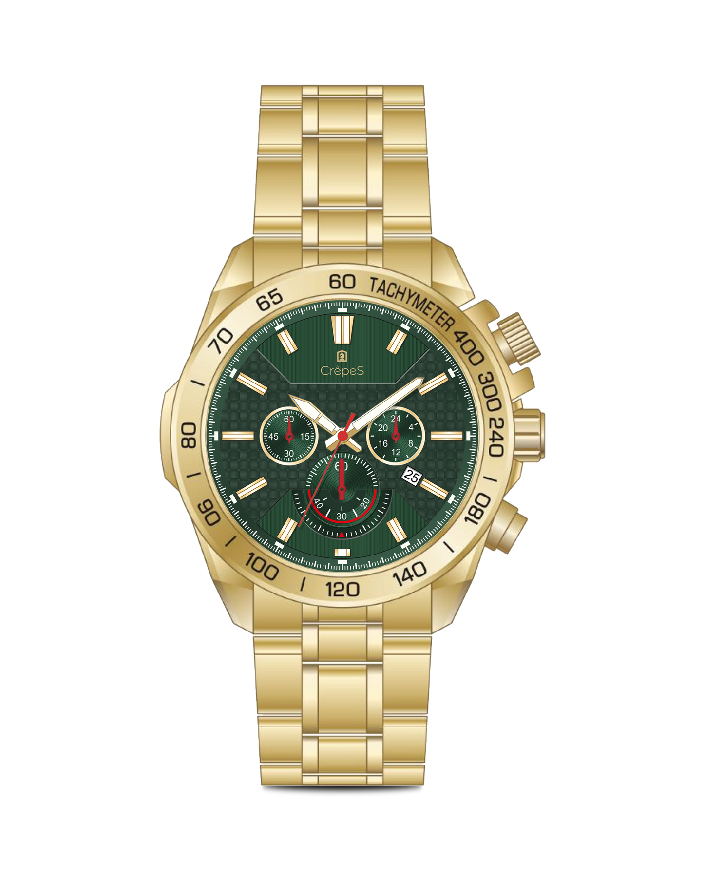 BOLT STAINLESS STEEL STRAP - CHRONOGRAPH WATCH WITH JAPANESE MOVEMENT | MEN