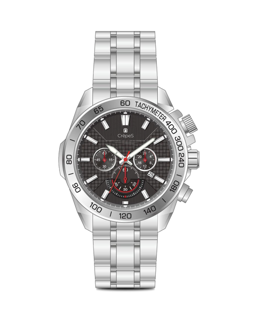 BOLT STAINLESS STEEL STRAP - CHRONOGRAPH WATCH WITH JAPANESE MOVEMENT | MEN