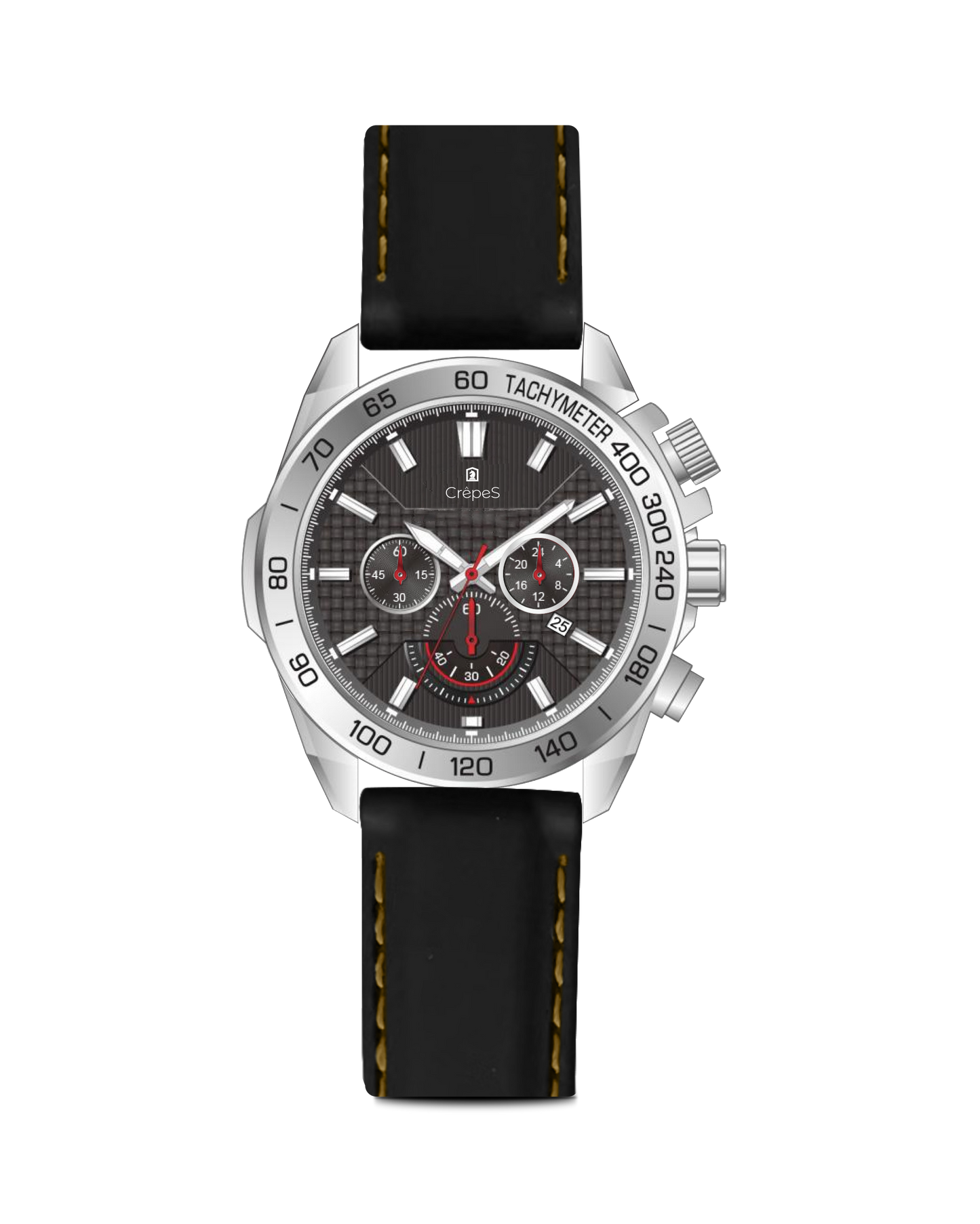 BOLT SILICON STRAP - CHRONOGRAPH WATCH WITH JAPANESE MOVEMENT | MEN