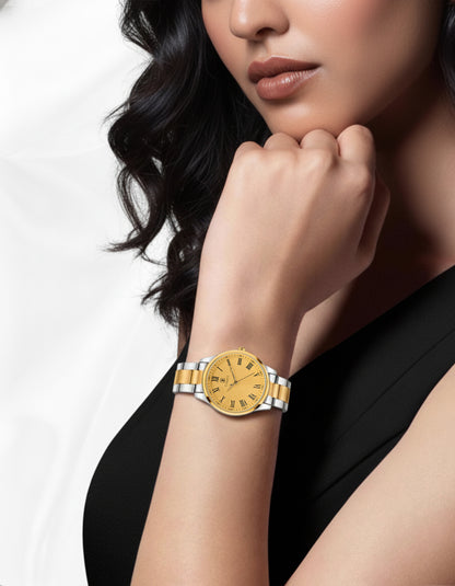 ROMAN QUEEN STAINLESS STEEL STRAP WITH JAPANESE MOVEMENT | WOMEN