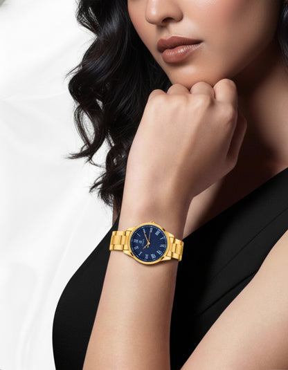 ROMAN QUEEN STAINLESS STEEL STRAP WITH JAPANESE MOVEMENT | WOMEN